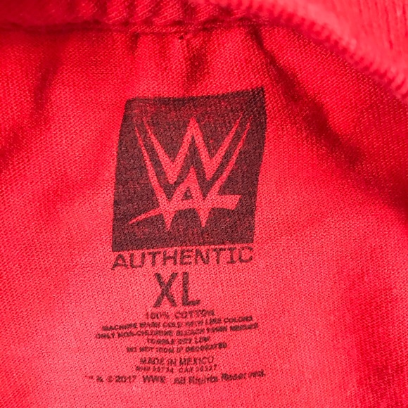 WWE Authentic Wear Men’s AJ Styles “The Untouchable One” Wrestling T-Shirt Sz XL - Picture 7 of 8